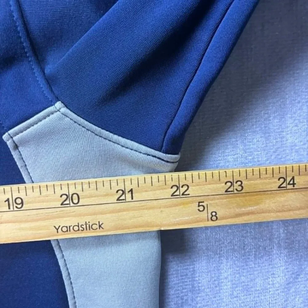 Nike Sportswear Hoodie Mens Medium Blue Pullover Fleece Swoosh Pocket Sweatshirt